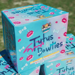 Tutus & Bowties Day time 36-Shot Smoke Fan Cake with Cracking