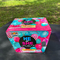 He or She - Night Time Fan Shape - 25 Shots Including Fan Shaped Mine