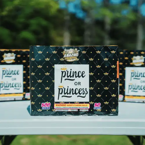 PRINCE OR PRINCESS DAY TIME FIREWORKS