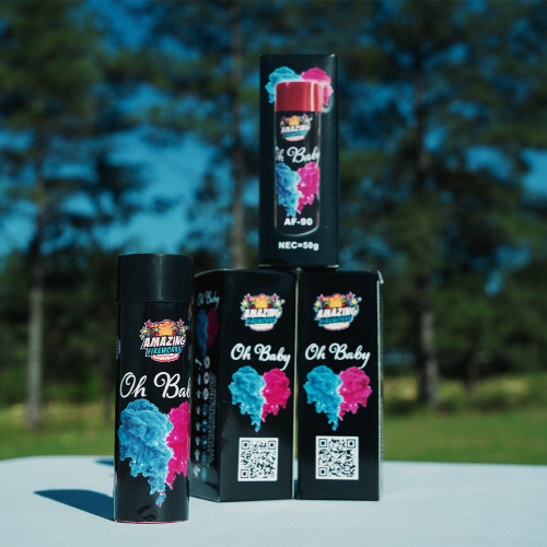 Oh Baby! Gender Reveal Wire Pull Smoke