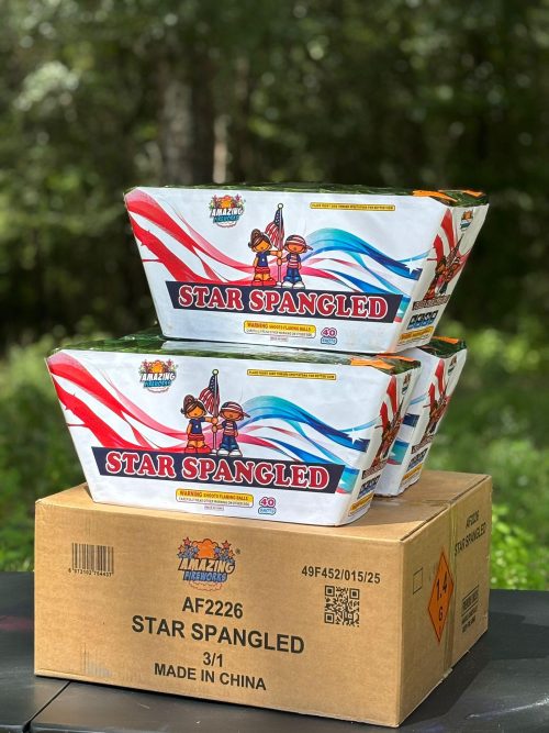 Star Spangled - Day & Night time Smoke Cake - 40 Shots